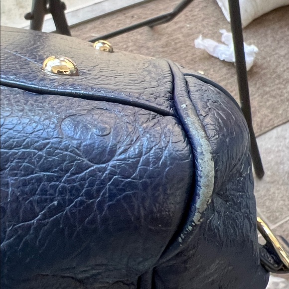 Elegant Navy Blue Fashion Handbag - Picture 11 of 11